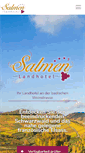 Mobile Screenshot of hotelsalmen.de